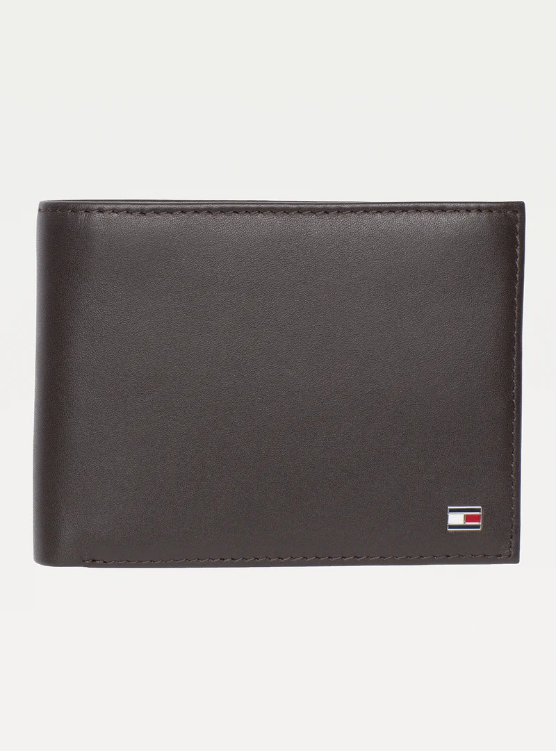 TOMMY HILFIGER Leather Flap Wallet