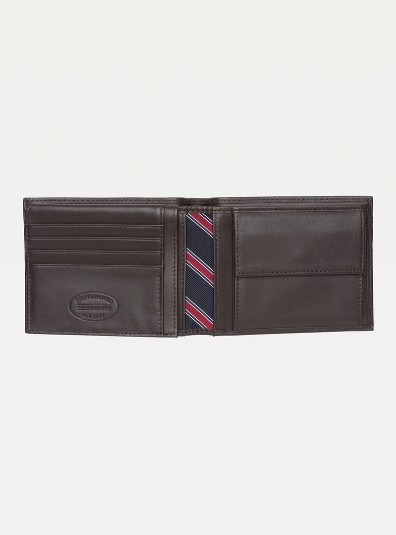 TOMMY HILFIGER Leather Flap Wallet