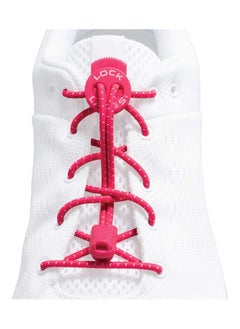 LOCK LACES No Tie Elastic Shoelace Lock Shoe Laces  - Image 1