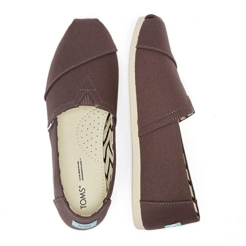 TOMS womens Alpargata Loafer Flat, Grey, 7.5 US - Image 3