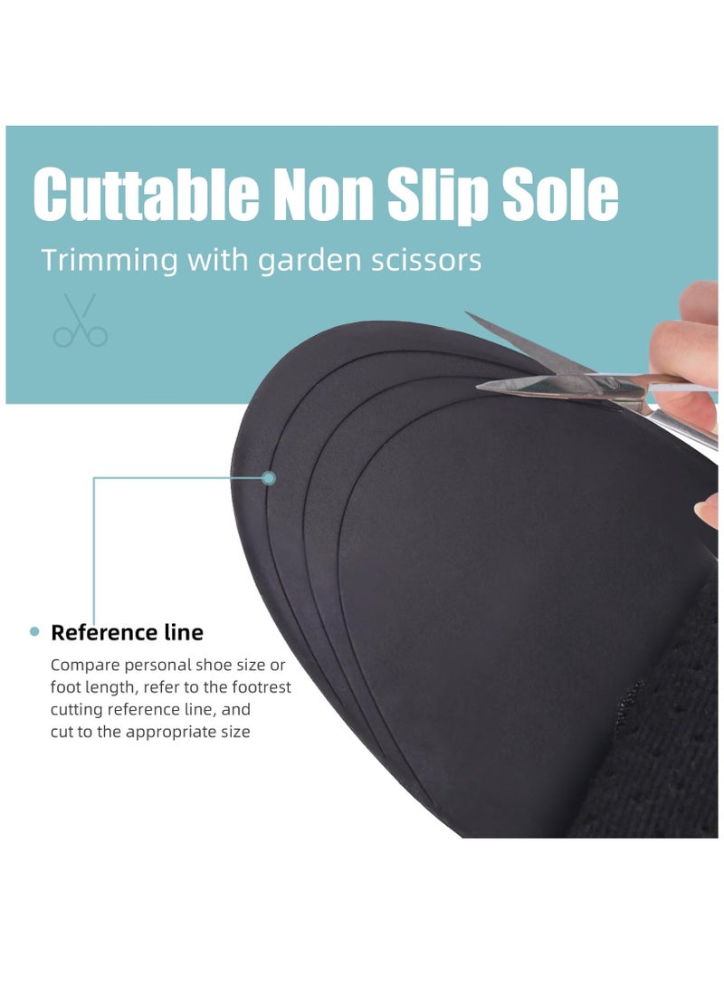 SOLARAE Medical AFO Foot Drop Brace, Ankle Foot Orthosis Drop Foot Stabilizer Support for Walking with Shoe for Men and Women for Stroke, MS, Hemiplegia Foot Drop, ALS, Medium-Right - Image 5