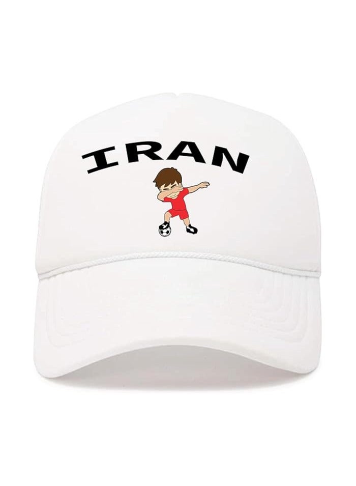 برينت شوب فور مي قبعة رياضية إيرانية مع قفل بلاستيكي قابل للتعديل للرجال والنساء - Image 1