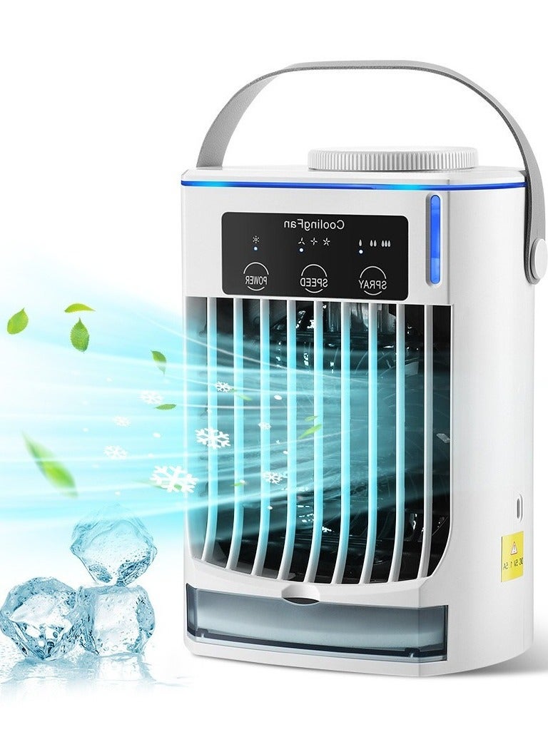 Joshberg Portable Air Conditioner, Evaporative Mini Air Cooler with Water Tank, 3 Adjustable Wind Speeds,Two Working Modes, Detachable Activated Carbon Filter, Personal Mini AC Unit for Bedroom Office - Image 1