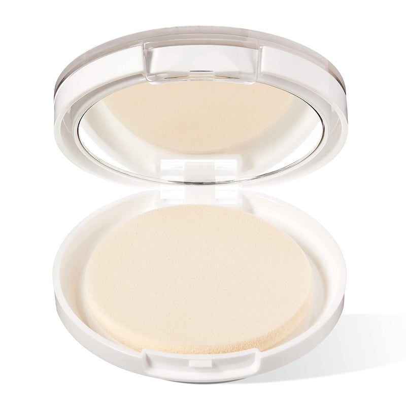 JOAH Perfect Complexion Cashmere Powder Foundation, Medium Face Coverage, Matte Finish, Korean Makeup, Compact Design For Oily & All Skin Types, 16 Hour Wear, Light with Warm Undertones - Image 2