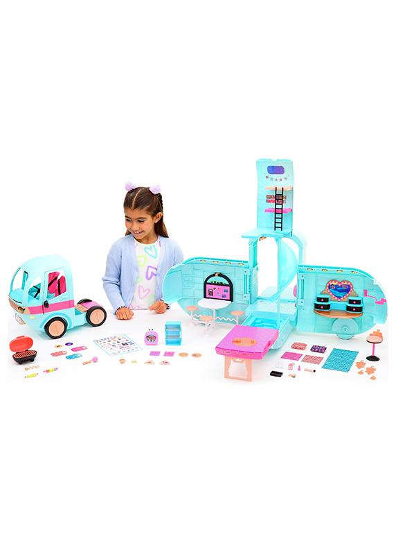 L.O.L. SURPRISE! لالا مفاجأة سيارة التخييم اللامعة - Image 1