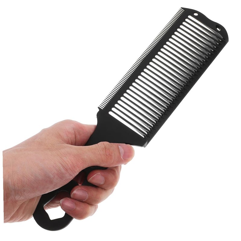 Professional Hair Cutting Combs 2 Pack Detangler Barber Styling Tools for Men - Image 4