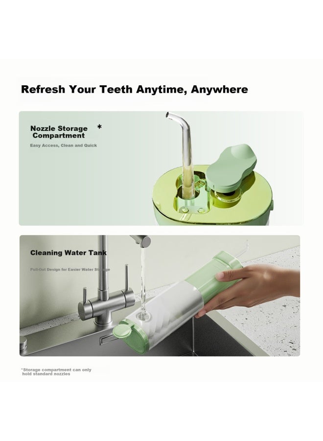 Seago Sg-8003 First Class Portable Oral Irrigator Frost Blue Dental Water Flosser Orthodontic Teeth Cleaning Device Women's Day Gift - Image 5