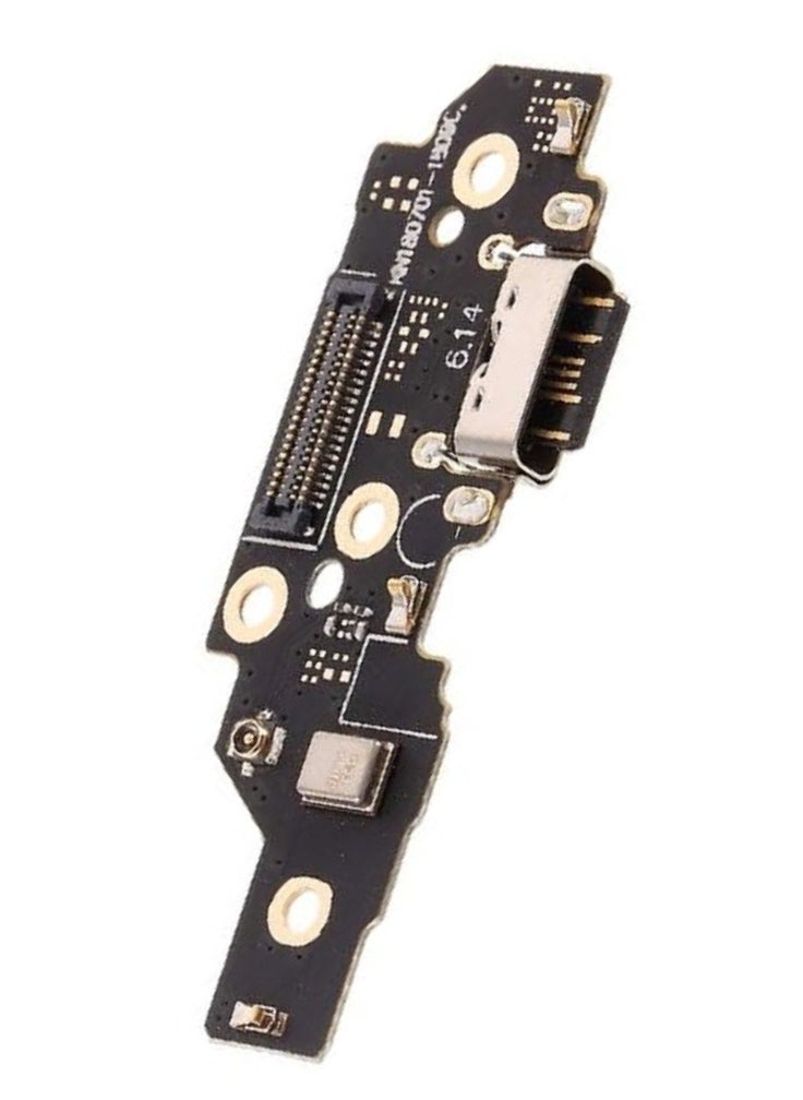 USB Charging Port Connector Charger Board Flex Cable For NOKIA 5.1 PLUS Nokia X5 TA-1105 TA-1109 FLAT FLEX sub PCB Board DOCK Plug Connector With Microphone