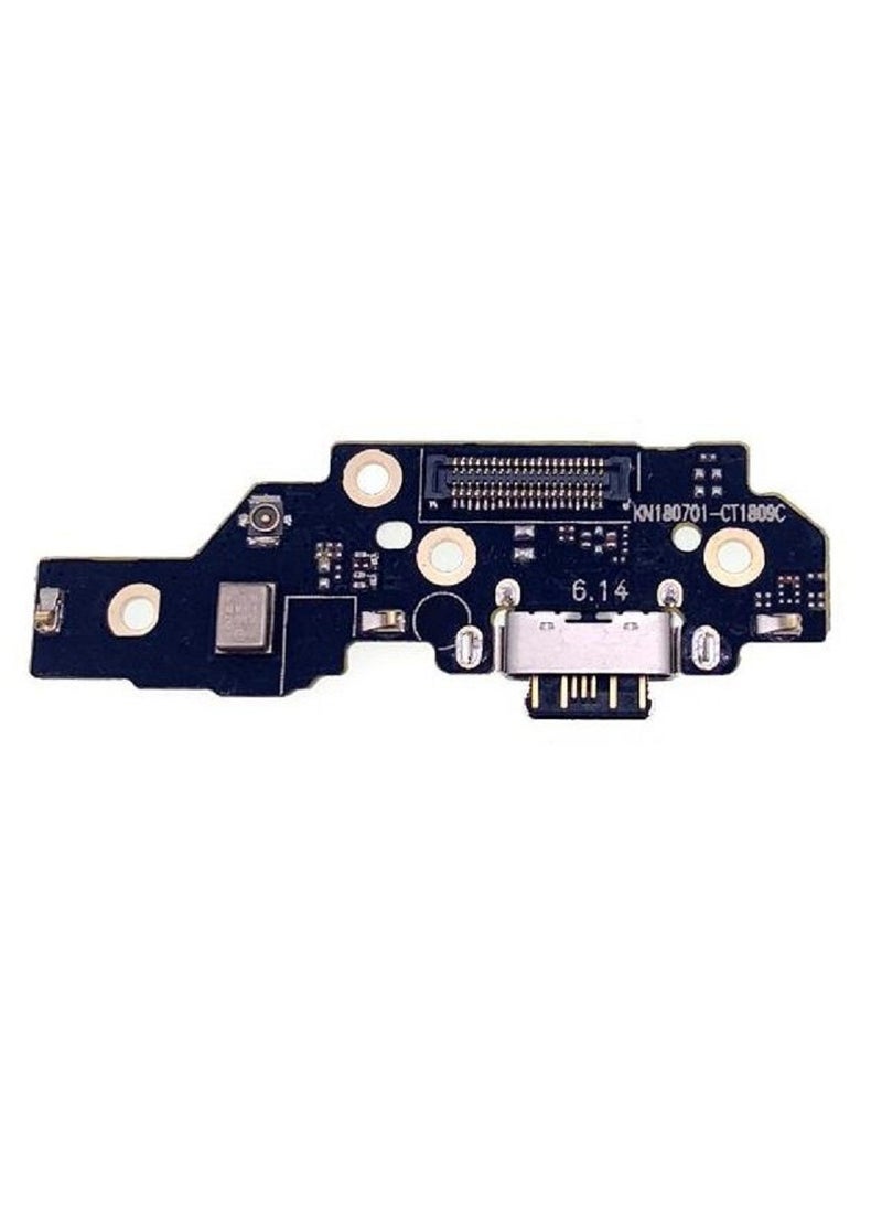 USB Charging Port Connector Charger Board Flex Cable For NOKIA 5.1 PLUS Nokia X5 TA-1105 TA-1109 FLAT FLEX sub PCB Board DOCK Plug Connector With Microphone