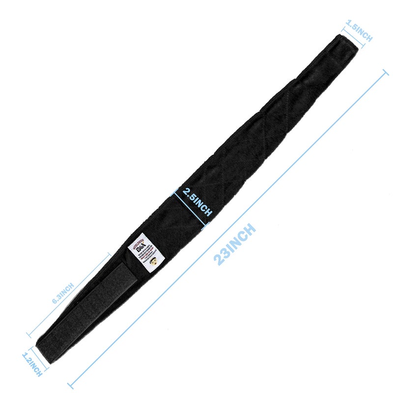 gexworldwide GEX Wig Grip Band Adjustable Velvet Non-Slip Breathable Head Band to Keep Wig Secured and Prevent Headaches (Black) - Image 3