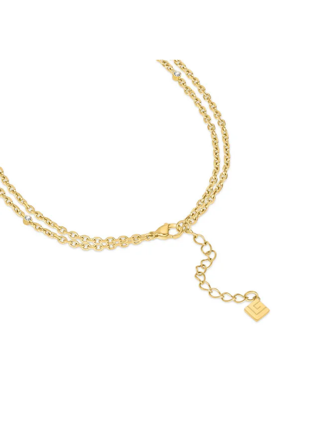 Guy Laroche Victoria Layered Gold Plated Necklaces for Women's