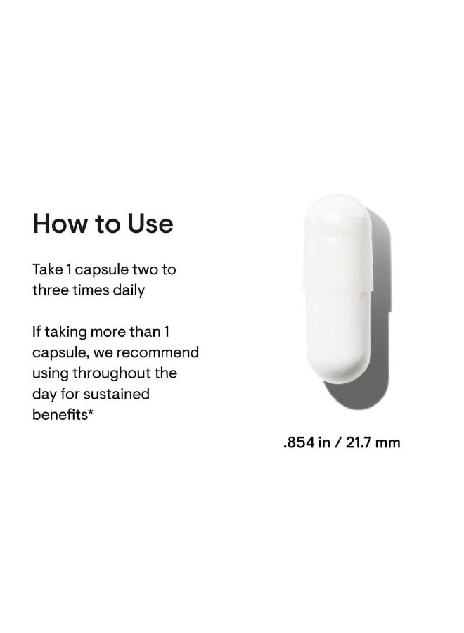 Thorne NAC - N-أسيتيل سيستين - 500 ملغ - يدعم صحة الجهاز التنفسي ووظيفة المناعة*؛ يعزز إزالة السموم من الكبد والكلى - 90 كبسولة - Image 3