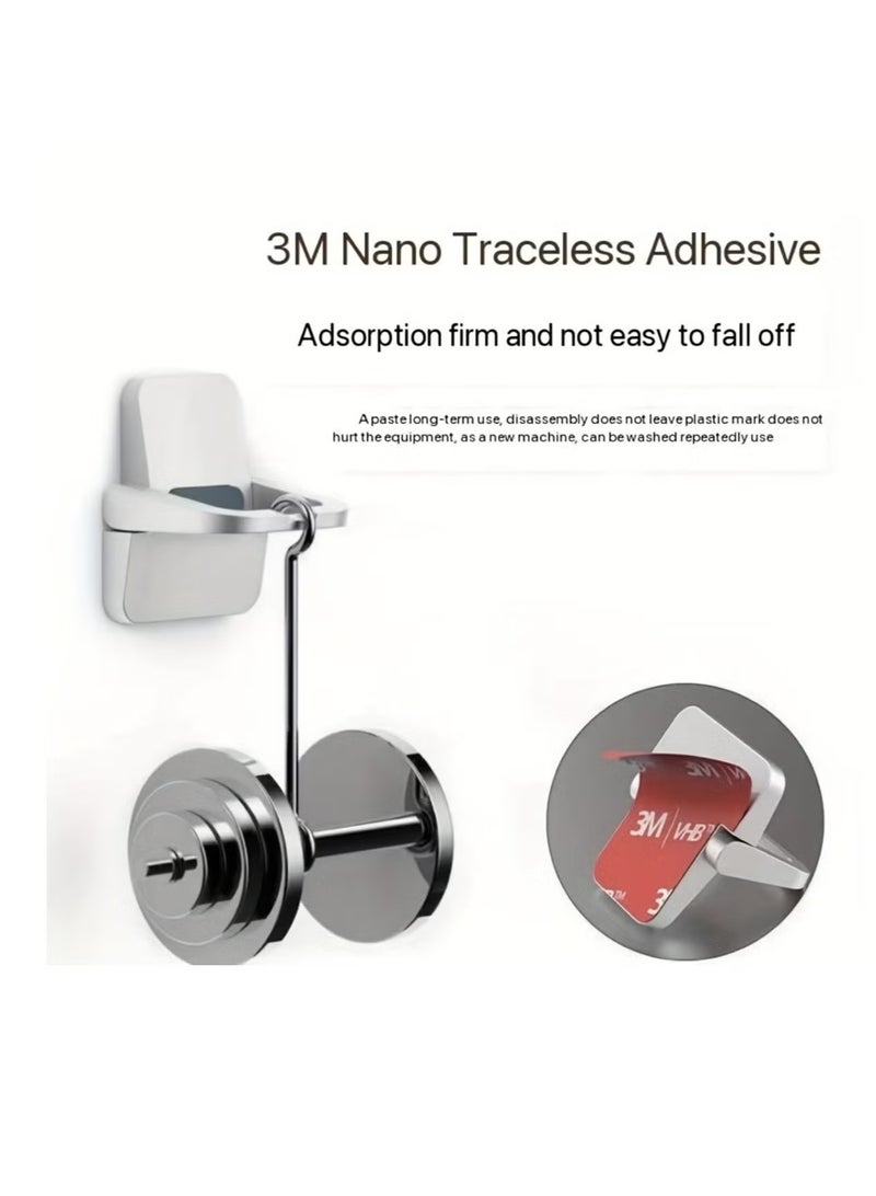 يا إلهي 2-Pack Aluminum alloy laptop stand invisible stand mini universal raised suspended heat dissipation tablet stand - Image 4