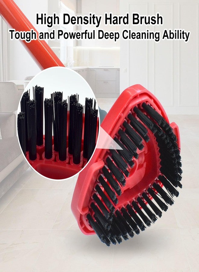 GFRED Scrub Brush Mop Head Replacement for O Cedar RinseClean 2 Tank System Spin Mop Head Base,Scrubber Mop Brush Head for Ocedar Mop Scrub Brush Head Hard Bristle Scrub Brush Floor Cleaning, Not for 1 Tank - Image 4