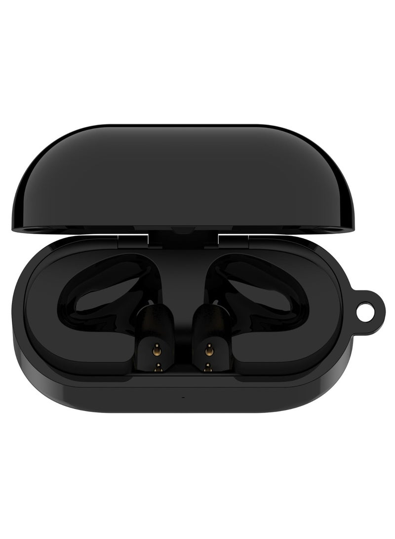 Storage Charging Case Compatible with Samsung Galaxy Buds3 R530 Earphone Charging Case 600mAh 2.22Wh Headphone Charger With Type-C Port (Black) - Image 3