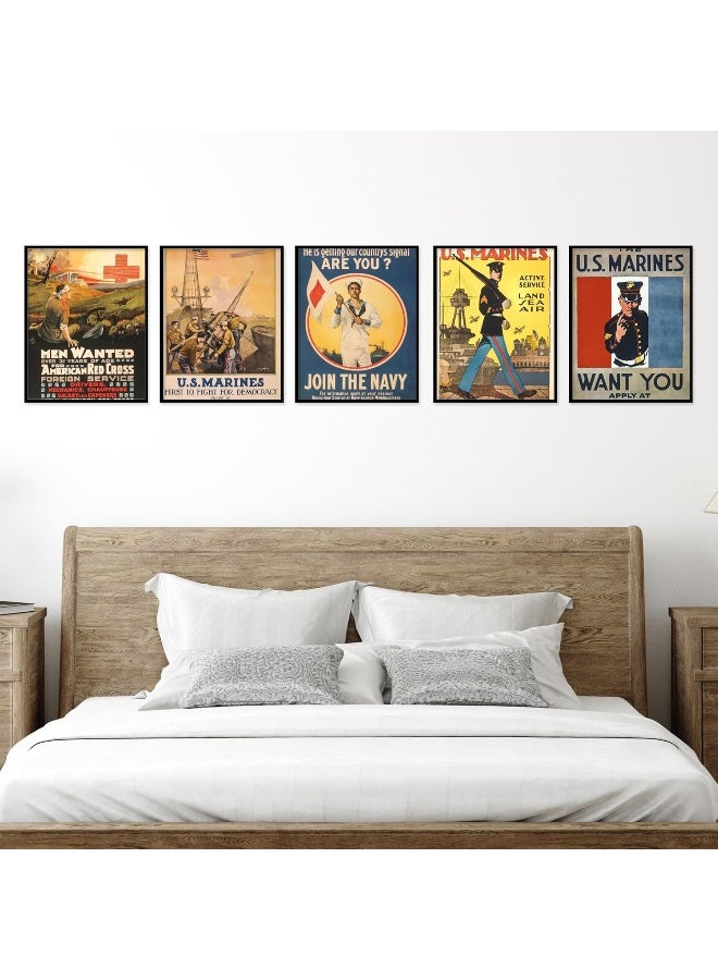 Insire Military Poster, Military Posters, Military Wall Art, WWI Propaganda Posters, Military Art, World War 1 Memorabilia, Vintage World War, Army Infantry Poster - Unframed (8x10â€) - Image 4