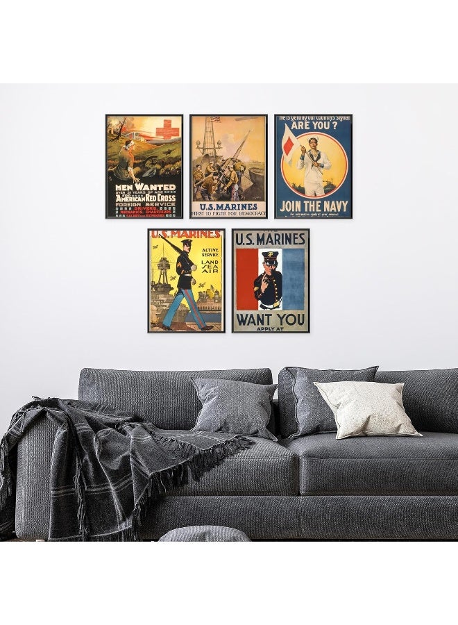 Insire Military Poster, Military Posters, Military Wall Art, WWI Propaganda Posters, Military Art, World War 1 Memorabilia, Vintage World War, Army Infantry Poster - Unframed (8x10â€) - Image 5