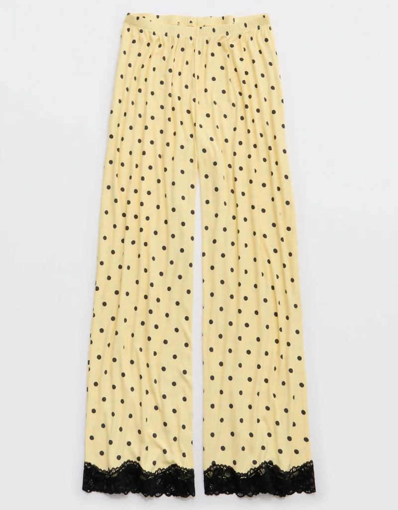 Aerie  Aerie Real Soft® Rib Trouser PJ for Women | Best Price UAE
