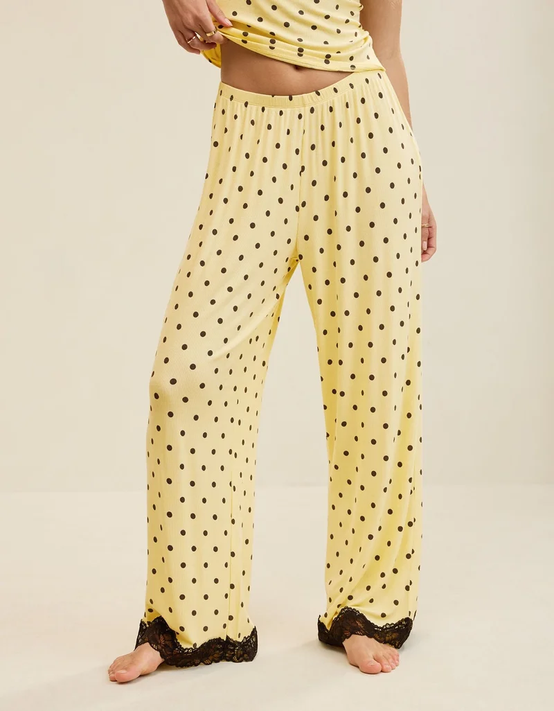 Aerie  Aerie Real Soft® Rib Trouser PJ for Women | Best Price UAE