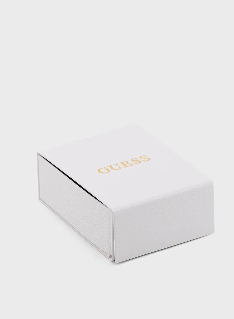 GUESS Pop Links Hoop Earrings