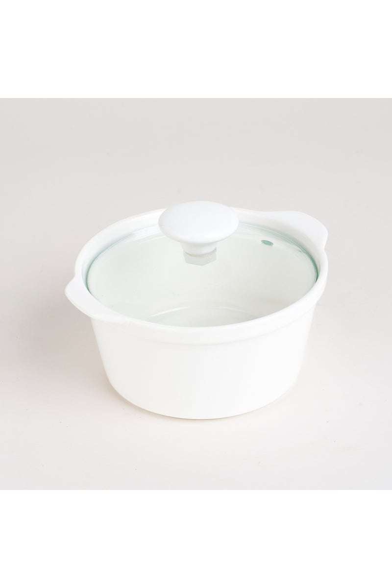 2Pcs Round Chafing Dish Buffet Food Warmer - 0.6L+0.6L - Image 4