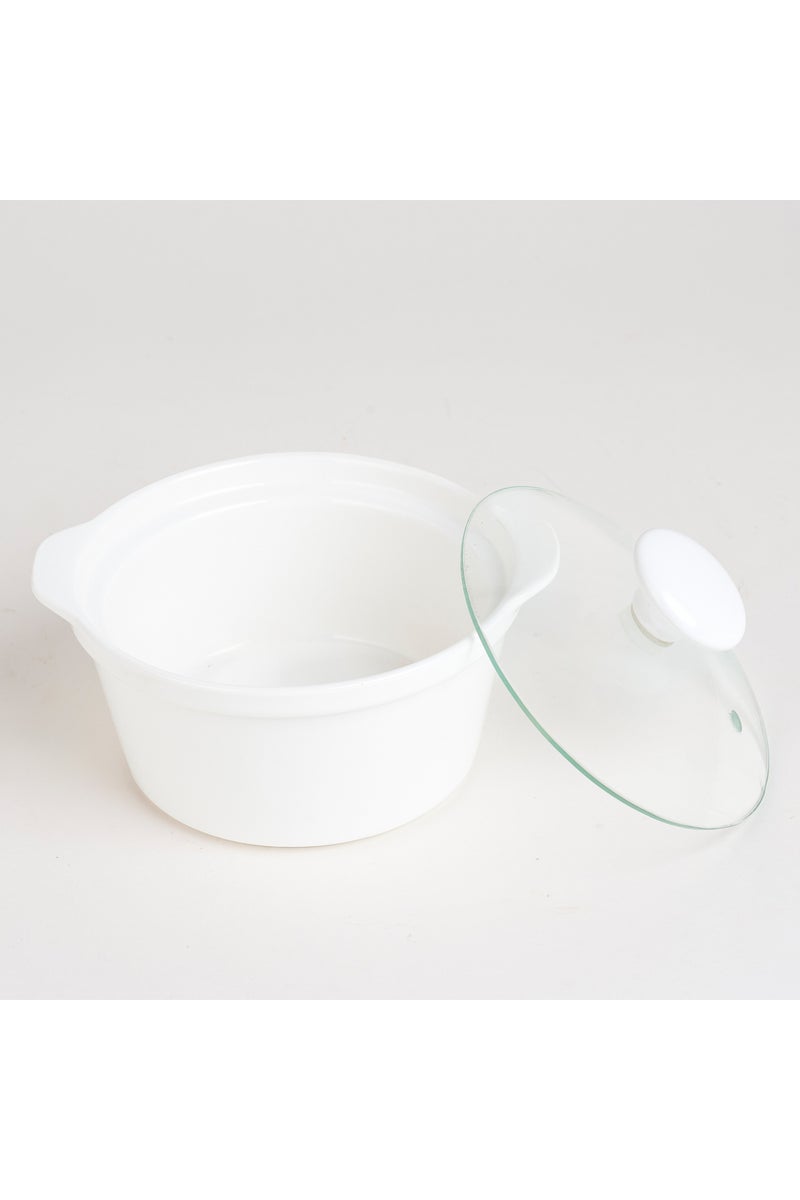 2Pcs Round Chafing Dish Buffet Food Warmer - 0.6L+0.6L - Image 5