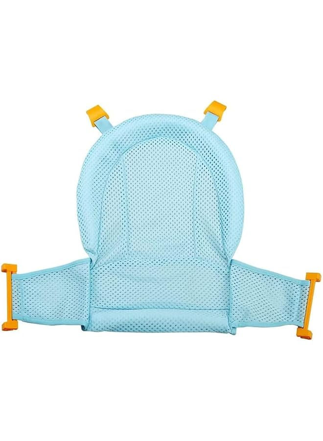 إيروريكس شبكة حمام الطفل، وسادة حمام الطفل، وسادة دعم مقعد حديثي الولادة، شبكة غير قابلة للانزلاق، شبكة حوض الاستحمام، ثلاثة - Image 1