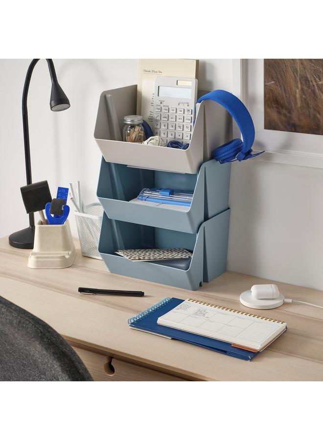erorex Organiser For Desk/Wall, Grey-Blue, 25X18X15 Cm - Image 3