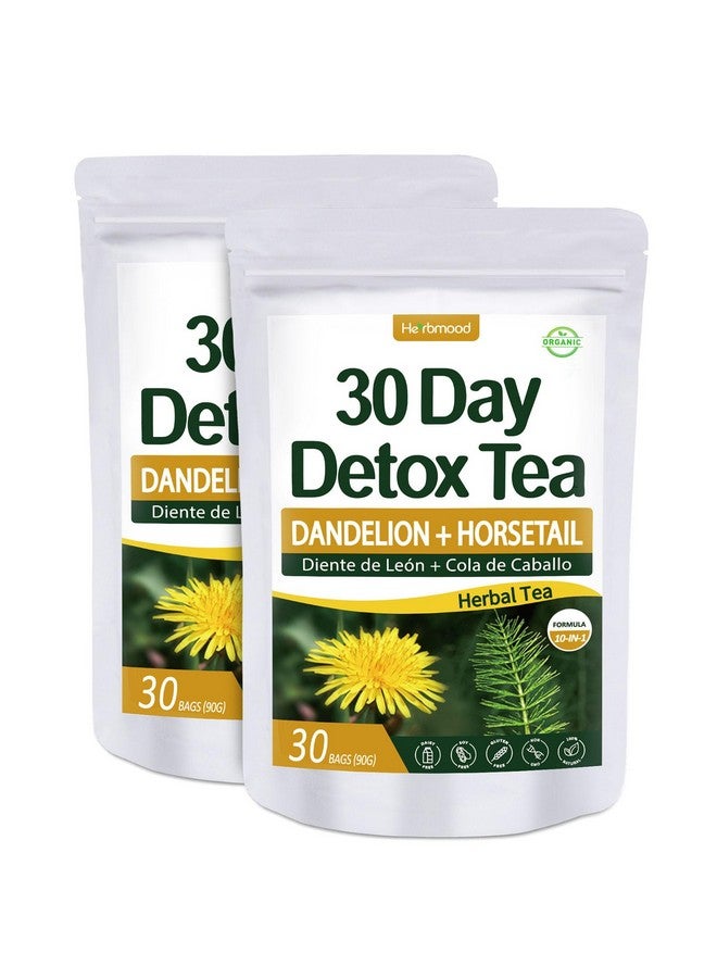 Generic Te de Diente de Leon 30 Day Cleanse Dandelion Tea, Herbmood Natural Herbs Tea Bags para Perder Peso, 30Count (Pack of 2)  - Image 1