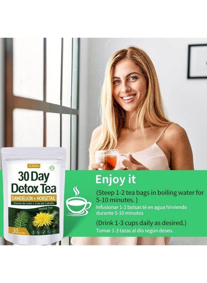 Generic Te de Diente de Leon 30 Day Cleanse Dandelion Tea, Herbmood Natural Herbs Tea Bags para Perder Peso, 30Count (Pack of 2)  - Image 5