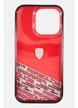 Scuderia Ferrari Iphone 14 Pro Brand Logo Protective Case, Red  - Image 2