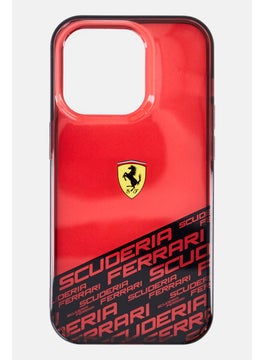 Scuderia Ferrari Iphone 14 Pro Brand Logo Protective Case, Red  - Image 3
