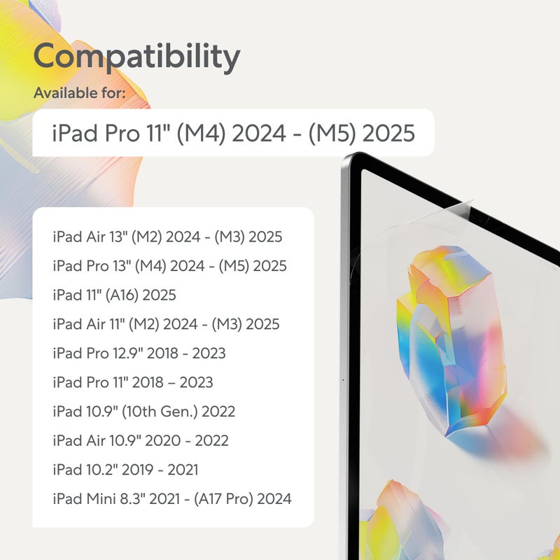 PaperlikeÂ® 2.1 Screen Protector (2x) for iPad Pro 11 inch (M5 / M4) for an authentic paper feel - Image 2