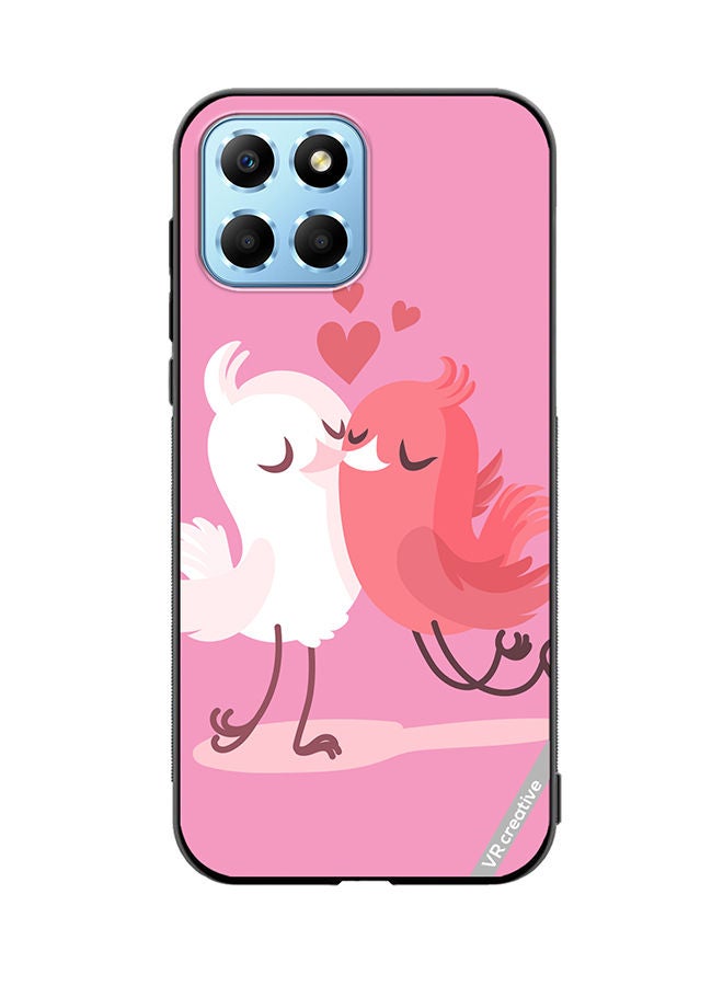 VR CREATIVE Protective Case Cover For Honor X8 5G Love Birds Design Multicolour - Image 1