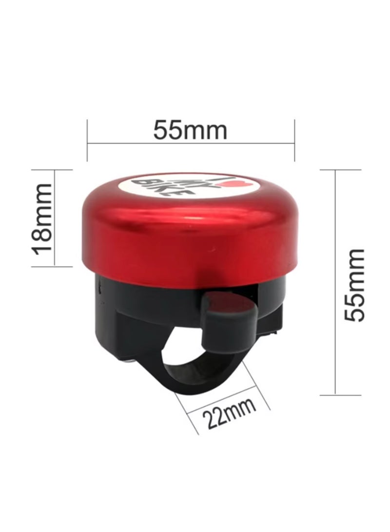 Bicycle Handlebar Bell Loud Alarm Warning Bicycle Horn Bicycle Bells Ring Bike Accessories - Image 2