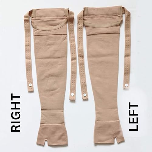 EZYFIT Medical Compression Arm Sleeves with Shoulder Strap and Support for Lymphedema | Graduated Compression - 20-30 mm/Hg | Post Mastectomy Sleeve for Lymphedema (RIGHT HAND, LARGE) - Image 5