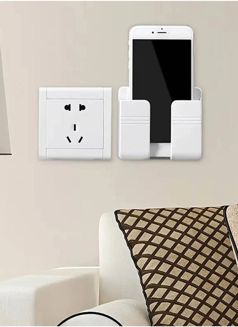 Generic A phone holder for charging the phone on the wall and a remote organizer with multi-colored double-face adhesive  - Image 2