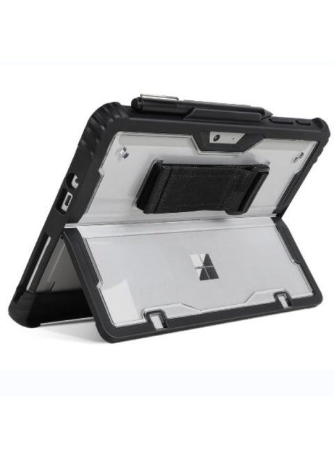 For Microsoft Surface Pro11 Protective Case Pro10/9/8 Anti-fall Bracket All-inclusive Three-proof Protective Case-Colour:Black-Applicable Model:Surface Pro11/10/9