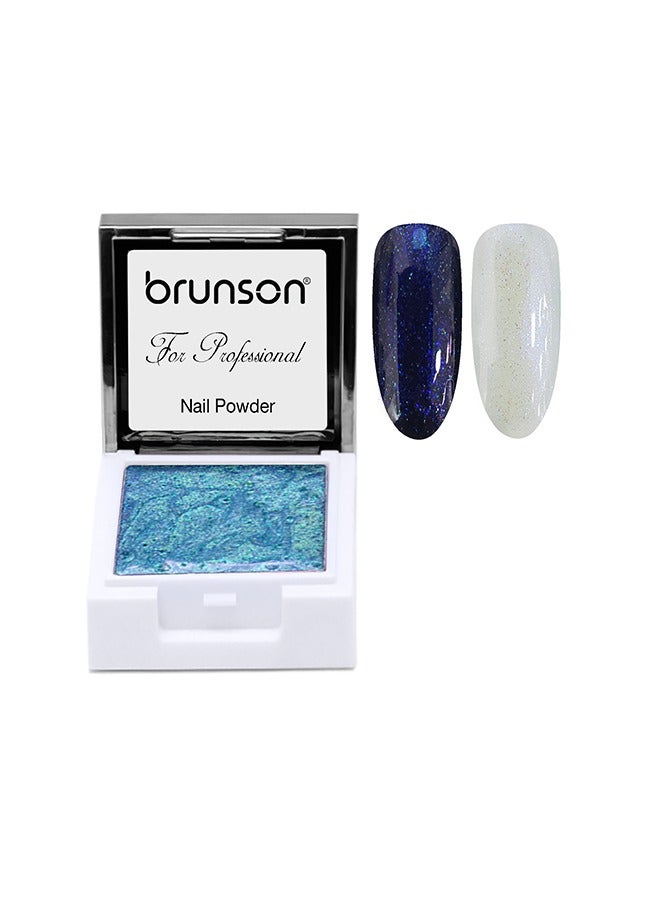 brunson Nail Art Powder UV Gel Powder Aurora Painting Square Liquid Powder Solid Pigment SE05