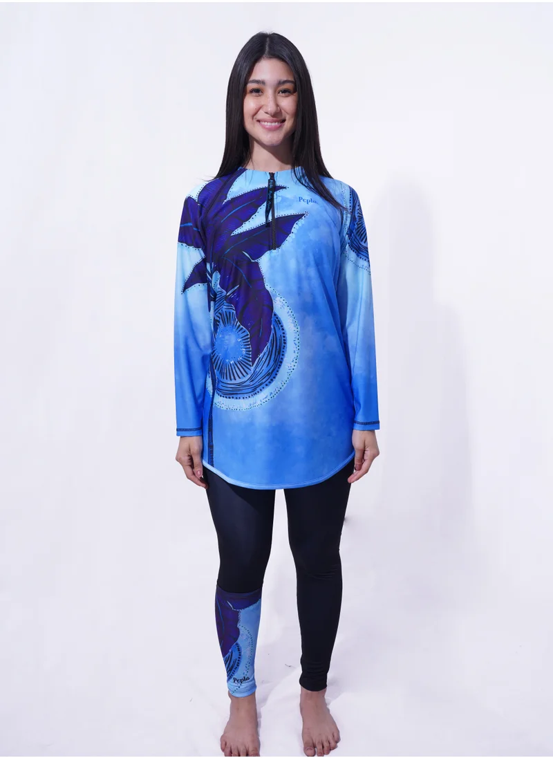 Pepla Bali Long Rashguard - Swimwear Top