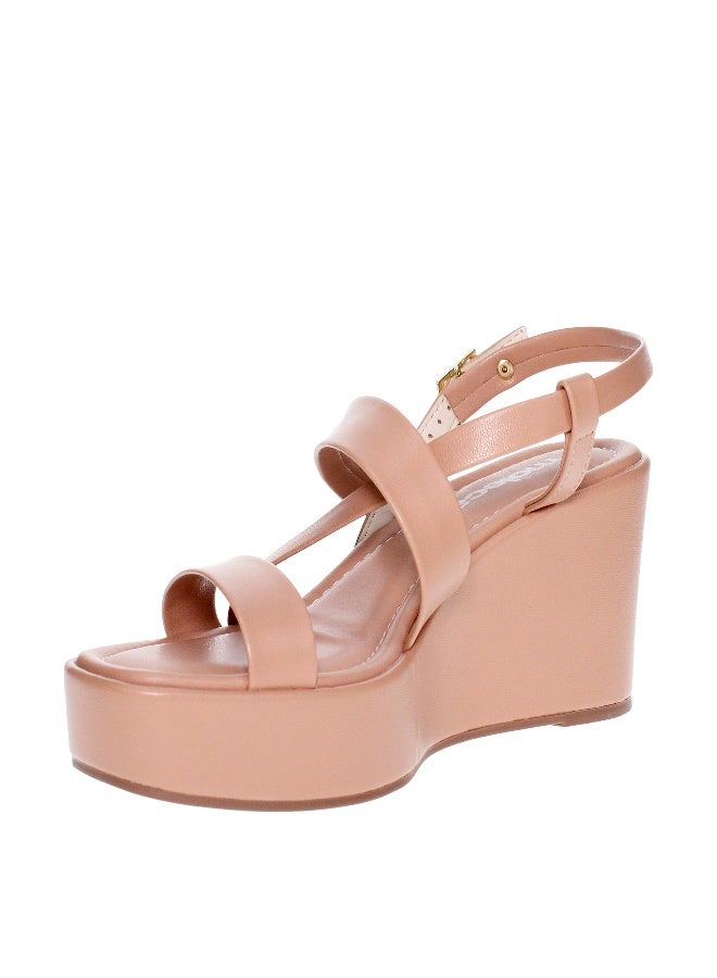 موليكا صنادل بكعب إسفيني للنساء - صنادل أنيقة بكعب إسفيني للبنات وللارتداء اليومي - Image 3