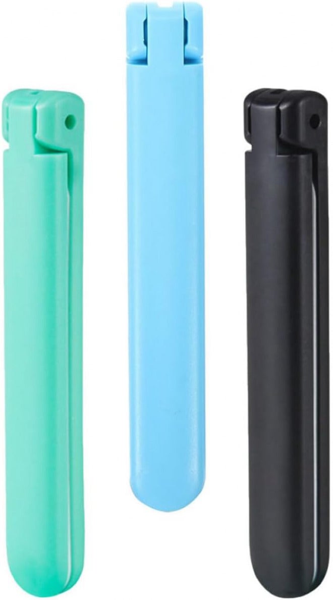 COLLBATH 3 Pcs Foldable Double-Sided Nail Files for Natural Nails Small Metal Diamond Set with Polishing Function for Home Manicure and Use - Image 1