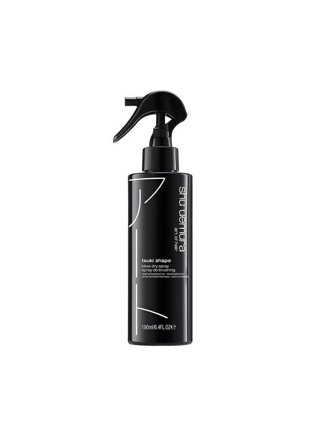 Shu Uemura Tsuki Shape Heatactivated Blow Dry Spray 6.4 Oz/ 190 Ml  - Image 1