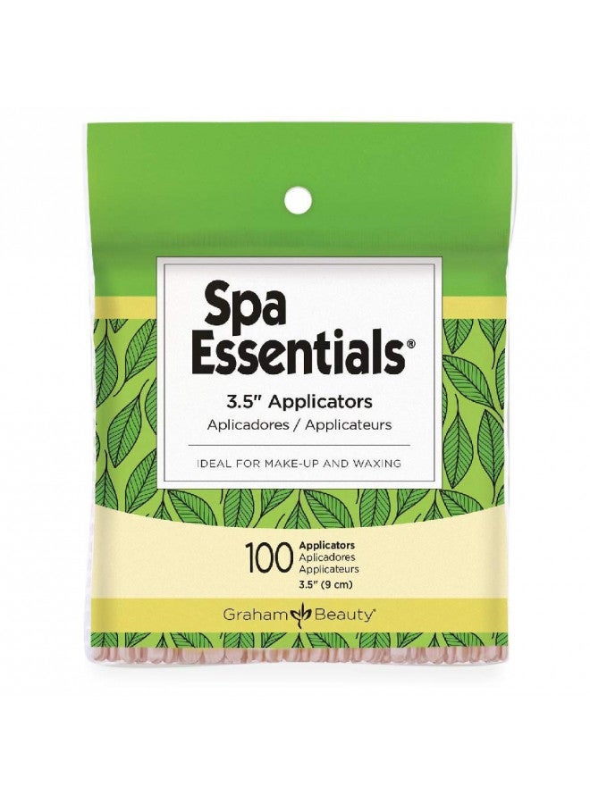Graham Spa Essentials 3.5 inch Make-up and Waxing Applicators 100pk - Image 1
