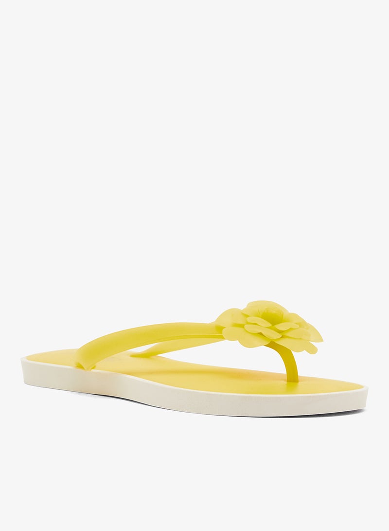 سبوت أون شبشب مزين بالزهور - Image 2