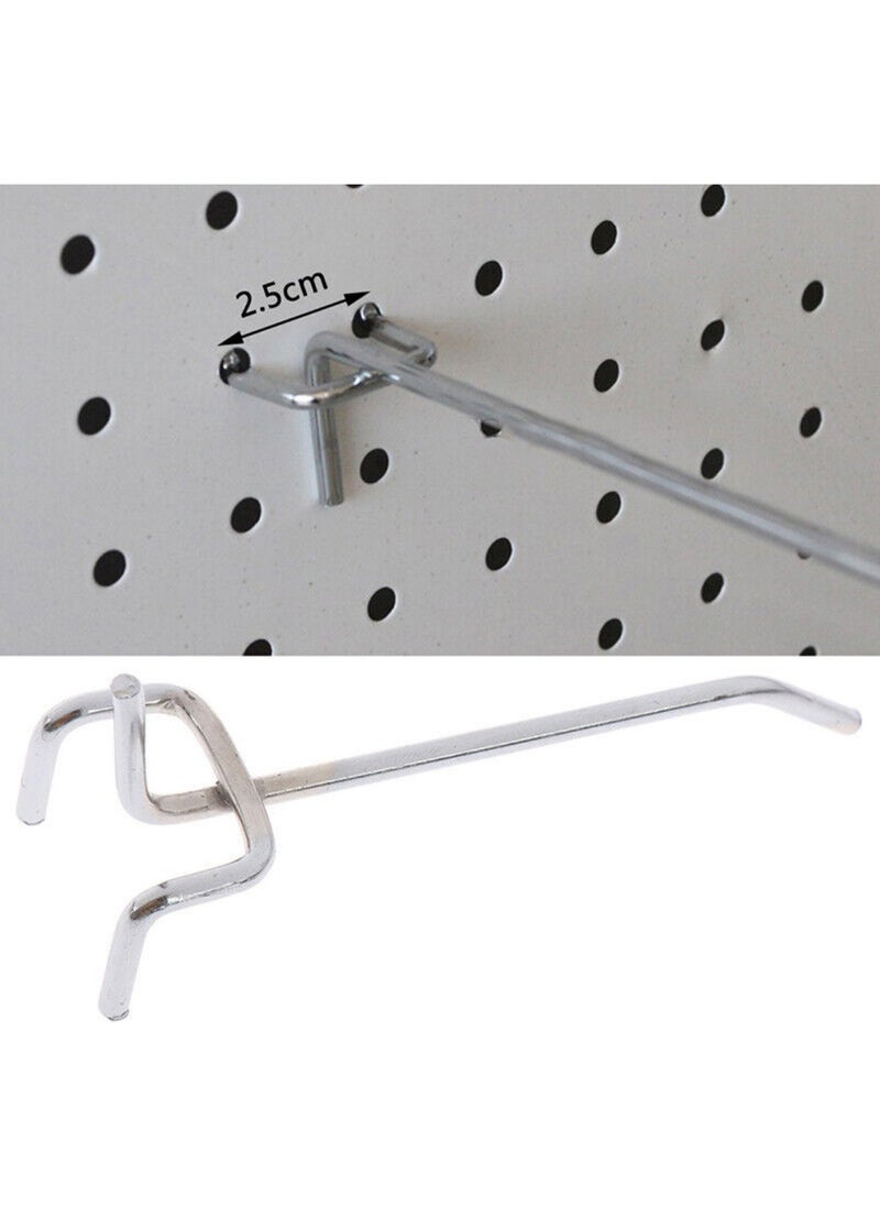 Manken İstanbul Mannequin Istanbul 25 cm Pegboard Hook Pegboard Shelf Hook 200 Pieces  - Image 2