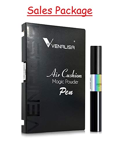 V VENALISA VENALISA Air Cushion Magic Powder Pen 15g nail art Laqcuer Mirror Effect Nail glitter Fast Design manicure Makeup Holographic chrome VenMPPTA26 - Image 3