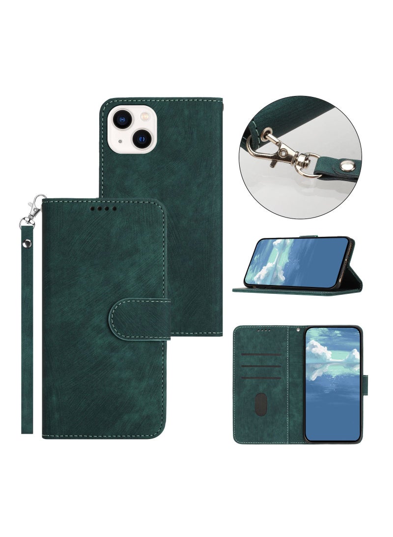 Suteni Flip Cover Leather Protective Hidden Card Slots Phone Case for iPhone - Image 2