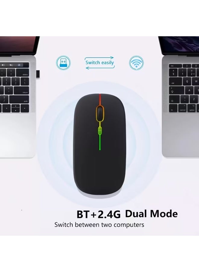 Silent rechargeable wireless mouse Type-C - Image 4