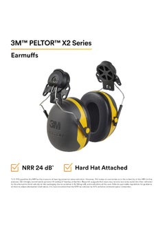 3M 3M Peltor X-Series Cap-Mount Earmuffs 24 dB  - Image 2